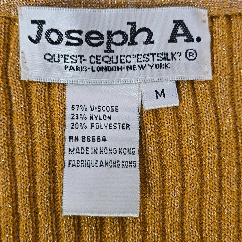 Metallic Cardigan Sweater